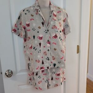 Old Navy Christmas Pajamas Set